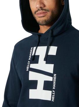 Sudadera Helly Hansen Core azul marino para hombre