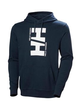 Sudadera Helly Hansen Core azul marino para hombre