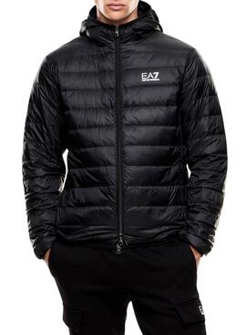Cazadora Emporio Armani EA7 acolchada negro para hombre