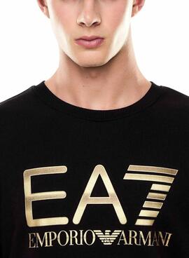 Sudadera Emporio Armani EA7 negro para hombre