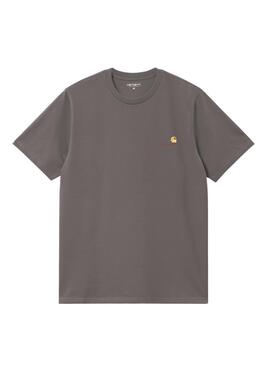 Camiseta Carhartt Script gris para hombre