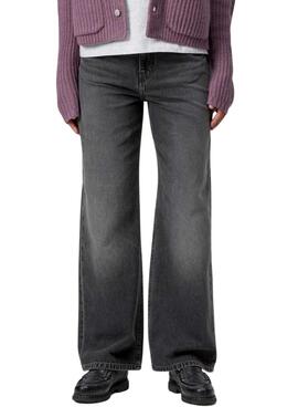Pantalón vaquero Carhartt Jane negro para mujer