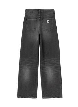 Pantalón vaquero Carhartt Jane negro para mujer