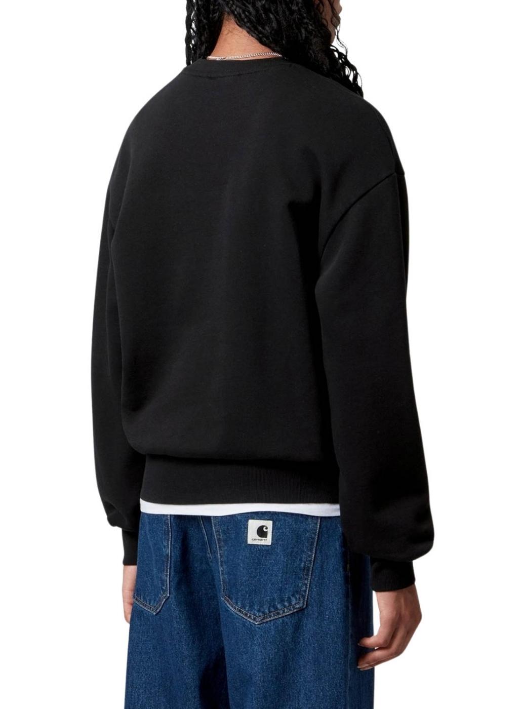 Sudadera Carhartt Casey negro para mujer