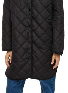 Parka Vila Viquila negro para mujer