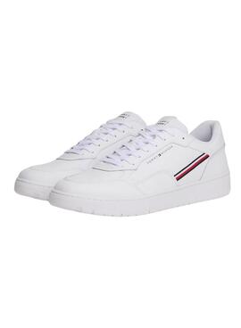 Zapatillas Tommy Hilfiger Basket blanco para hombre