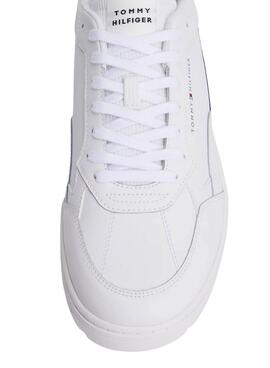 Zapatillas Tommy Hilfiger Basket blanco para hombre