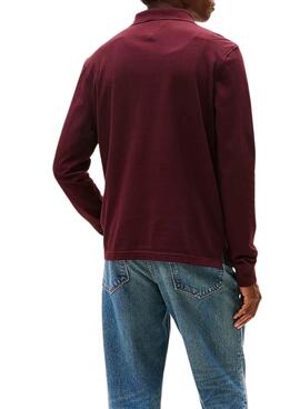 Polo Tommy Hilfiger 1985 granate para hombre