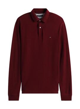 Polo Tommy Hilfiger 1985 granate para hombre