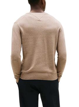 Jersey Tommy Hilfiger Cashmere beige para hombre