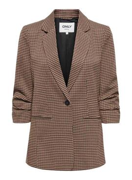 Blazer Only Lettie marrón para mujer