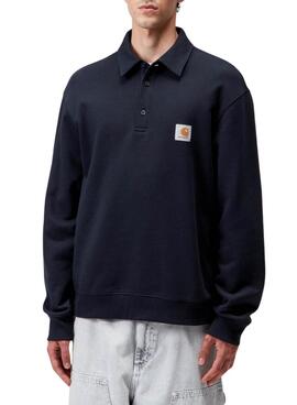 Sudadera Carhartt Polo azul marino para hombre