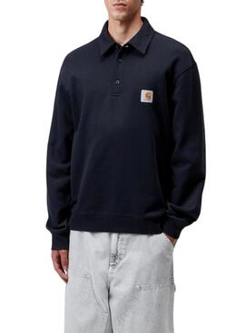 Sudadera Carhartt Polo azul marino para hombre