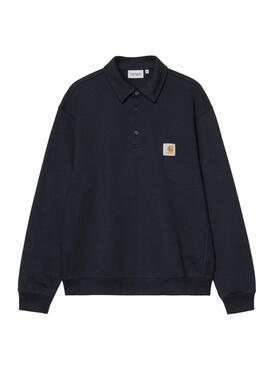 Sudadera Carhartt Polo azul marino para hombre