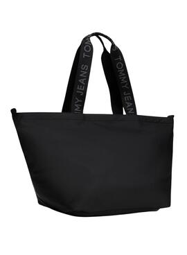 Bolso Tommy Jeans Tote negro para mujer