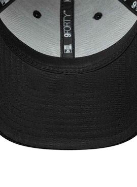 Gorra New Era Cord Yankees negro para mujer