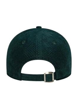 Gorra New Era Cord LA verde para mujer