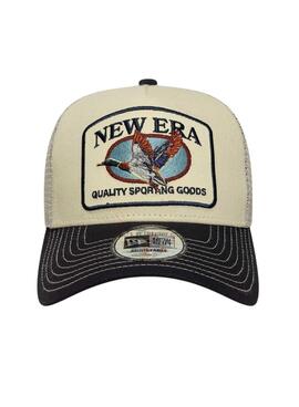 Gorra New Era Animal Patch beige para hombre