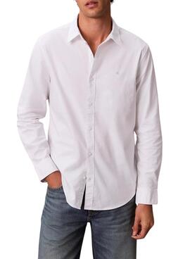 Camisa Calvin Klein Jeans Solid Oxford para hombre