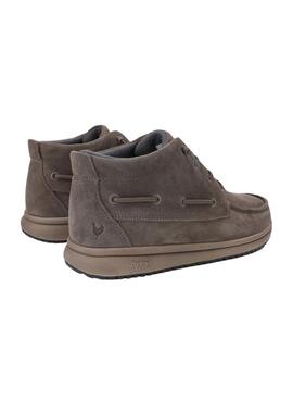 Botines Walkin Pitas Timor Suede gris para hombre