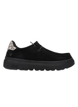 Zapatos Walkin Pitas Lyon negro para mujer