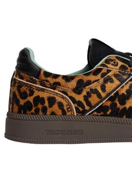 Zapatillas Tommy Jeans The Greenwich leopard para mujer