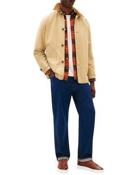 Zapatillas Tommy Hilfiger Court marrón para hombre