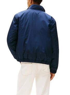 Cazadora Tommy Jeans Essential Padded azul para hombre