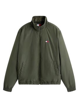 Cazadora Tommy Jeans Essential Padded verde para hombre