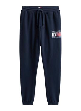 Pantalón chándal Tommy Jeans Jogger azul para hombre