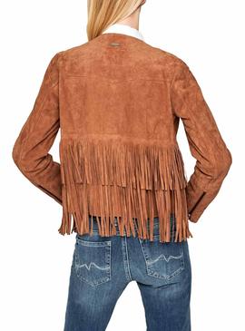Cazadora Pepe Jeans Parton Marron Mujer