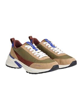 Zapatillas Calvin Klein Hike Runner casual combinada para hombre