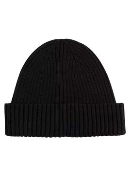 Gorro Tommy Jeans Heritage negro para hombre