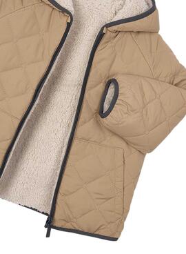 Chaquetón Mayoral reversible borrego para niño