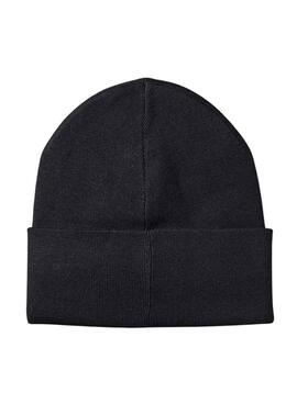 Gorro Calvin Klein Monologo Patch negro para hombre