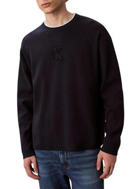 Jersey Calvin Klein Logo marino para hombre