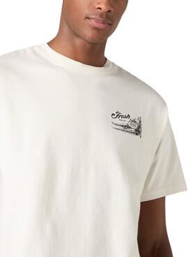 Camiseta Levis Graphic Vintage Fresh blanco para hombre