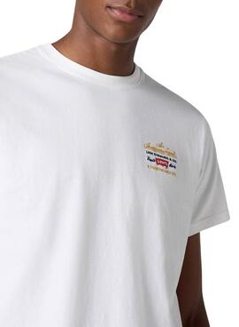 Camiseta Levis Archive Relaxed blanco para hombre