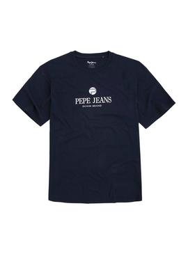 Camiseta Pepe Jeans Dorset Marino Hombre