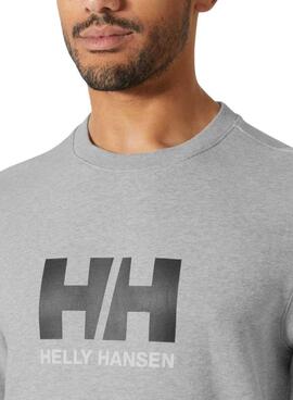 Sudadera Helly Hansen HH Logo gris para hombre