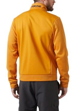 Chaqueta Helly Hansen Fleece mostaza para hombre