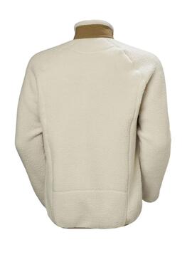 Chaqueta Helly Hansen Panorama Block de pelo beige para hombre