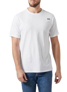 Camiseta Helly Hansen Core Graphic blanco para hombre
