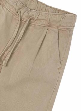 Pantalón chino Mayoral jogger tostado para niño