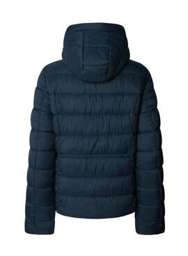 Plumífero Pepe Jeans Sally corto marino para mujer