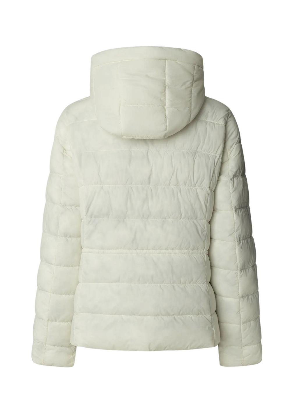 Plumífero Pepe Jeans Sally corto blanco para mujer