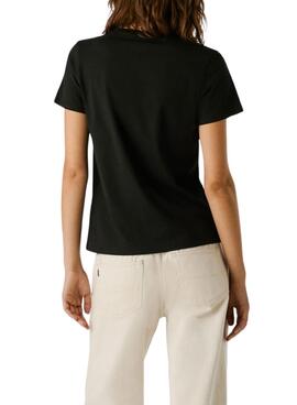 Camiseta Pepe Jeans Bero negro para mujer