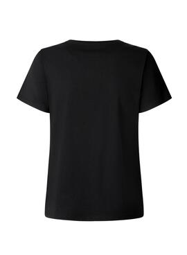 Camiseta Pepe Jeans Bero negro para mujer