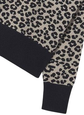 Jersey  Mayoral animal print crop para niña