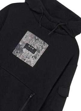 Sudadera Mayoral contraste negro para niño